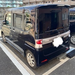 🆕乗って帰れます♪🌺スタッドレスタイヤ(ほぼ新品)つき、ナビつきワンセグテレビ、ETC、片側スライドドア　タントXリミテッドの画像