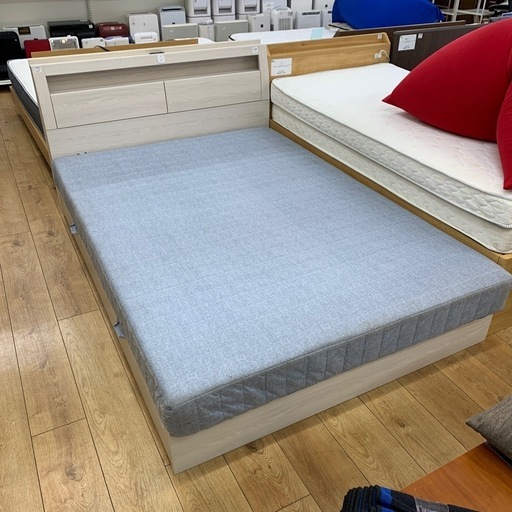 セミダブルベッド 錦之堂（IKEAマットレス）