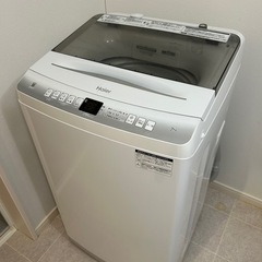 値下げしました！ハイアール　洗濯機　7kg 2022年製　