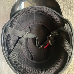 原付バイク用に　半キャップヘルメットはいかがですか？（中古）の画像