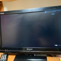 SHARP Aquos 22型テレビ(カードなし) HDMI端子
