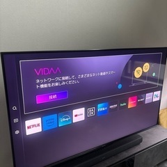 【急募】テレビ　壁掛けセット　55型　mini LED