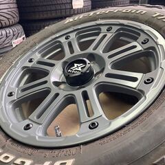未使用XBLOOD XB01 16インチ 7J IS38 5/114.3◆BFグッドリッチオールテレーンKO2 215/70R16◆エクストレイル デリカD5 アウトランダーなどの画像
