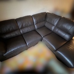 🔹🔹本革オールレザーソファー🔹🔹の画像