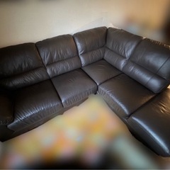 🔹🔹本革オールレザーソファー🔹🔹の画像