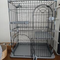 土日限定！猫用ケージ　幅70cmx奥行30cmx高さ89cm