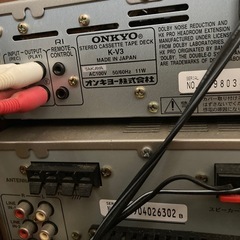 ONKYOのカセットCD/MDスピーカーケットの画像