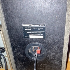 ONKYOのカセットCD/MDスピーカーケットの画像