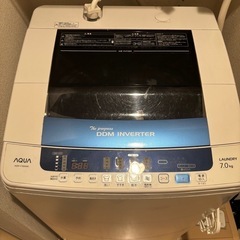 AQUA 縦型洗濯機 (洗濯7kg)