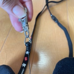 ミッキーの首からかけるポーチの画像