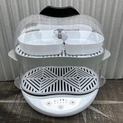 ヘルシーダブルハットスチーマー スチーマー 蒸し器 調理器具 キ...