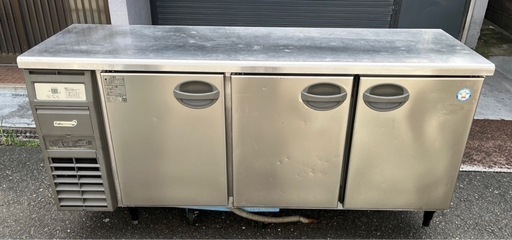 【動確済み】2018年 フクシマ 業務用テーブル形冷蔵庫 YRC-180RM2-F 単相 100V 1800×600×800 台下冷蔵庫 コールドテーブル 厨房機材 大阪