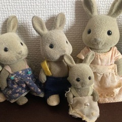 シルバニアファミリー　うさぎの画像