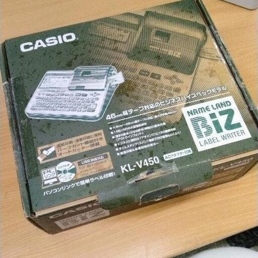 1005-479 CASIO NAME LAND KL-V450 ネームランド ラベルライター