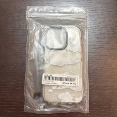 iPhone 14 Pro ソフトケース クリア・ホワイト 未開封の画像