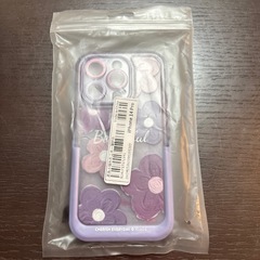  花柄 iPhone14proケース スタンド機能付きの画像