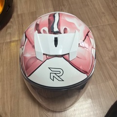 ジェットヘルメットダブルレンズ 可愛い バイクヘルメットレディース　Sサイズの画像