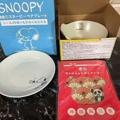 キティちゃん、スヌーピーなどセットの画像