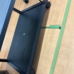 ミニテレビ台　ブラック　中古の画像