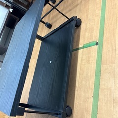 ミニテレビ台　ブラック　中古の画像