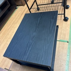 ミニテレビ台　ブラック　中古の画像