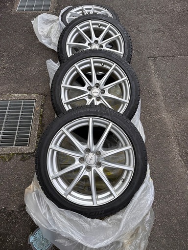 プリウス　30系　50系　17インチ　スタッドレスホイールタイヤセット