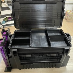［お取引き完了］タックルボックス　と　ルアーケースの画像