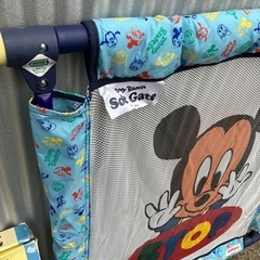 ディズニーベビーゲート Disney ベビーゲート ベビー ゲート ベビー用品 ベビーサークル ソフトゲート softgate TOMIの画像