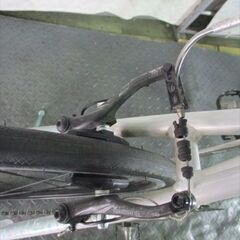 Ｄ804　★29800円★整備済み クロスバイク中古自転車 【Bianchi　ローマ2　シルバー　５７ｃｍ】の画像