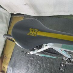 Ｄ804　★29800円★整備済み クロスバイク中古自転車 【Bianchi　ローマ2　シルバー　５７ｃｍ】の画像