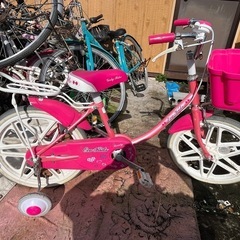 子供用自転車18インチ　補助輪付き