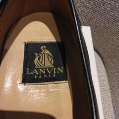 LANVIN　ランバン　男女兼用23,5㎝靴、羊皮、革底(滑り止め)新品未使用！の画像