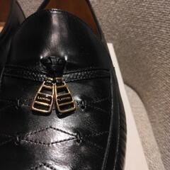 LANVIN　ランバン　男女兼用23,5㎝靴、羊皮、革底(滑り止め)新品未使用！の画像