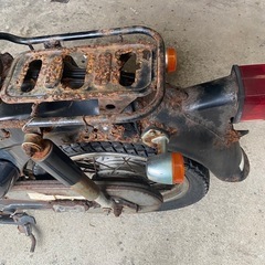 リトルカブ　エンジン実動　部品取り車　書類ありの画像