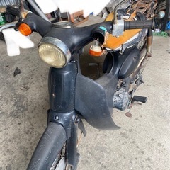 リトルカブ　エンジン実動　部品取り車　書類ありの画像