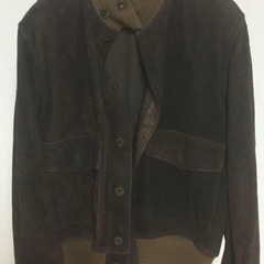 【新品未使用】  WORLD suède革ジャケットの画像