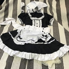 ハロウィン　　メイド服