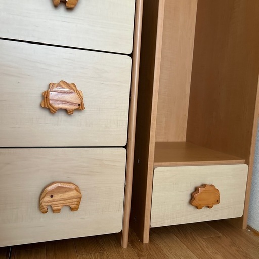 キッズ　収納家具　タンスセット　美品
