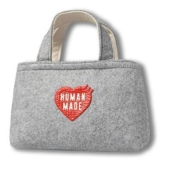 HUMAN MADE FELT TOTE BAG LARGE ネイビー