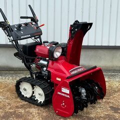 【売れました】・上越市　除雪機　ホンダ　ＨＳＳ７６０ｎ【超美品】・