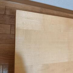 木製　センターテーブル　引き出し付きの画像