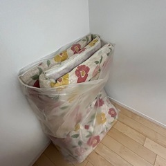花柄敷布団