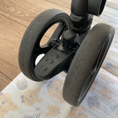 【値下げ】ベビーカー ラクーナクッションAC（アスレチックグリーン）【おまけ3点付き】の画像