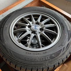 15インチホイール　スタッドレス付4本セット