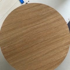 丸テーブル　ローテーブルの画像