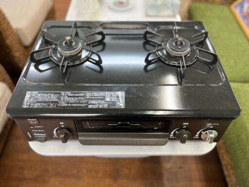 【リサイクルショップどりーむ天保山店】 No.14571 ガスコンロ Paloma/パロマ 2021年製 都市ガス
