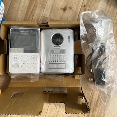 【決まりました】中古　Panasonic ワイヤレスドアホンの画像