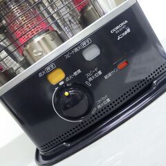 2014年製 コロナ 石油ストーブ 配達設置対応/1カ月保証 木造：6畳 コンクリート：8畳 ダークグレー CORONA RX-2214Y-HD の画像