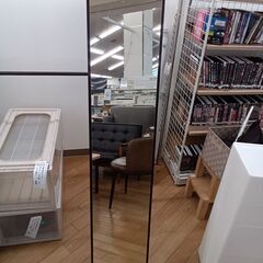 ★ジモティ割あり★ 塩川光明堂 スタンドミラー ブラウン H15...