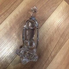 無料ライオンのガラス小物入れの画像
